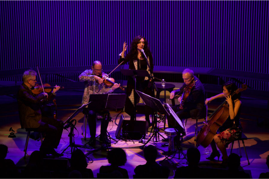 Kronos Quartet & Mahsa Vadat / fot. Evan Neff