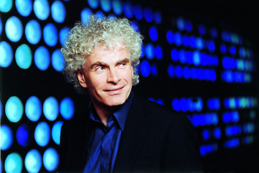 Sir Simon Rattle / fot. Sheila Rock