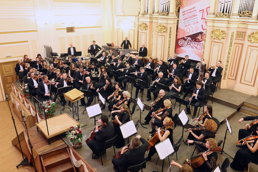 Orkiestra Symfoniczna Lwowskiej Narodowej Filharmonii / fot. archiwum zespołu
